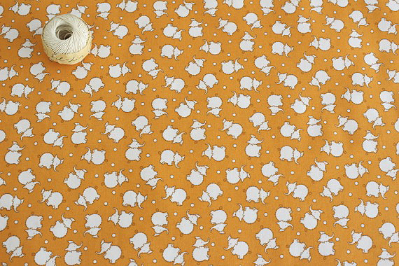 USPパッチワークぞうさん オレンジ